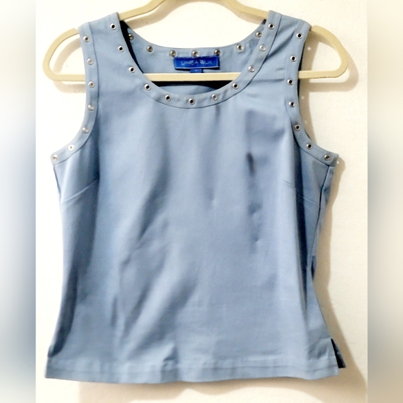 Y2K Linea Blu 2 Piece Blazer/Tank - Picture 4 of 8